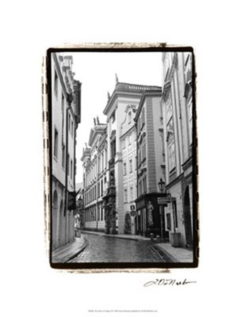 The Streets of Prague II by Laura Denardo art print