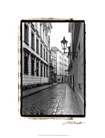 The Streets of Prague III by Laura Denardo art print