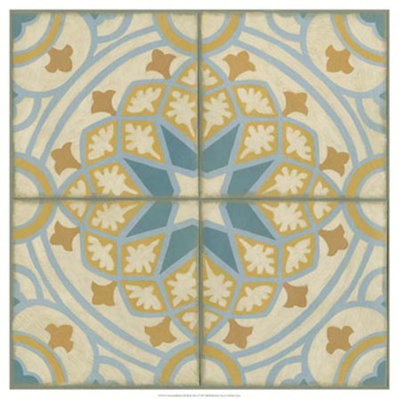 No Embellish* Old World Tiles I by Chariklia Zarris art print