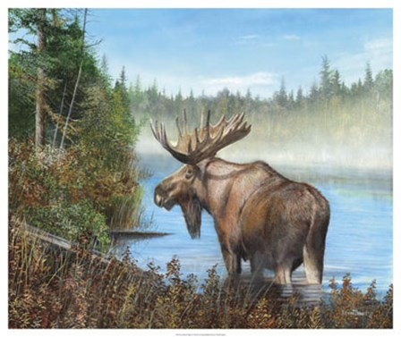At River&#39;s Edge II by Kevin Daniel art print