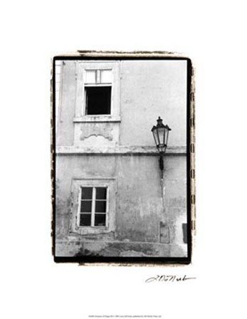 Glimpses of Prague III by Laura Denardo art print