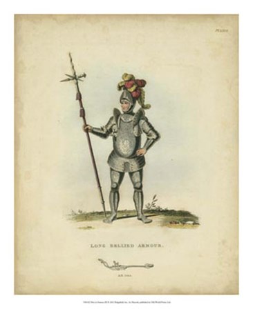 Men in Armour III by Samuel R. Meyrick art print