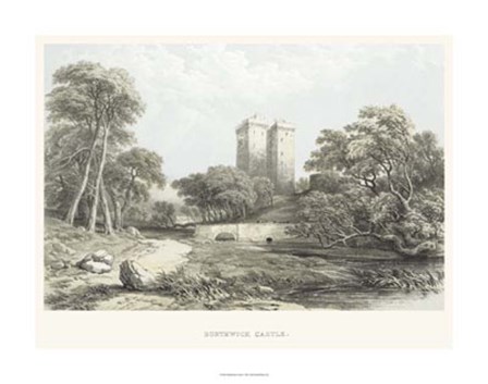 Borthwick Castle art print