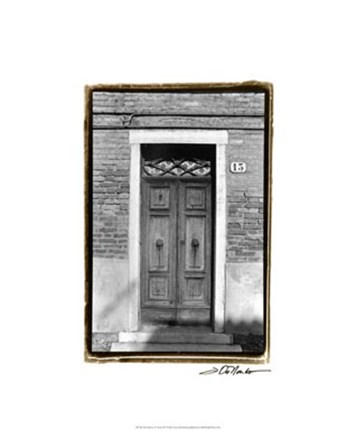The Doors of Venice IV by Laura Denardo art print