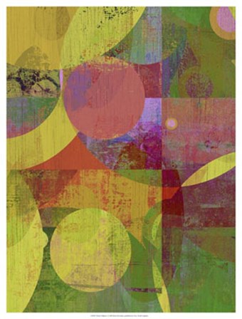 Vibrant Ellipses I by Ricki Mountain art print
