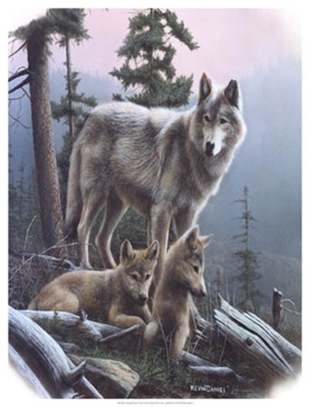 Vantage Point I by Kevin Daniel art print