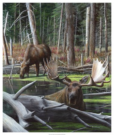 At River&#39;s Edge I by Kevin Daniel art print