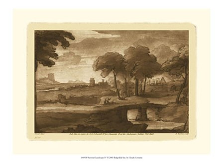 Pastoral Landscape IV by Claude Lorrain art print