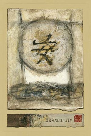 Mini-Chinese Series-Tranquility II by Mauro art print