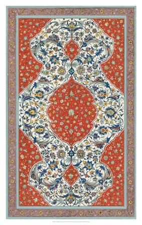 Non-Embellish Persian Ornament II by Vision Studio art print