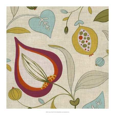 Cabana Floral I by June Erica Vess art print