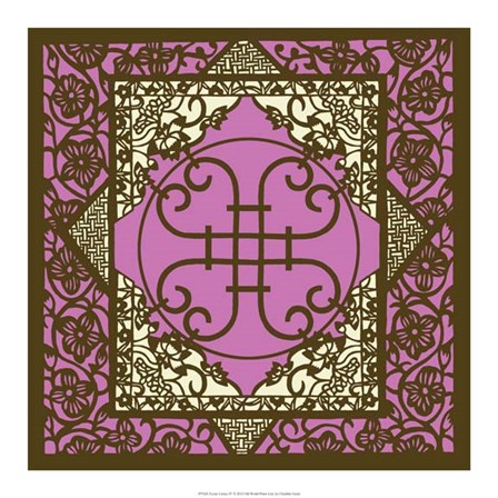 Exotic Lattic IV by Chariklia Zarris art print