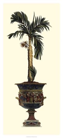 Elongated Potted Palm II art print