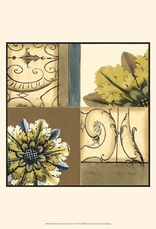 Small Marine Rosette Comp. II by Jennifer Goldberger art print