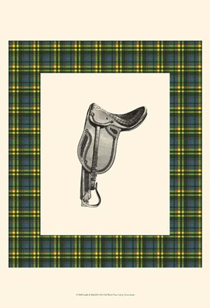 Saddle and Plaid II by Vision Studio art print