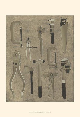 Tools II by Vanna Lam art print