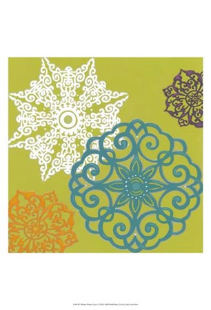 Vibrant Winter Lace I by June Erica Vess art print