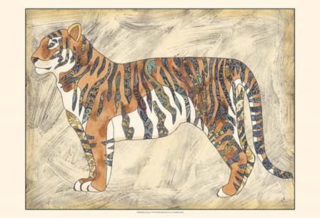 Royal Tiger by Chariklia Zarris art print