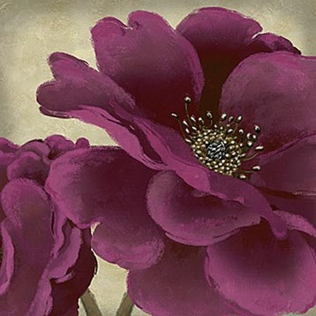 Peony Dusk I by Linda Wood art print