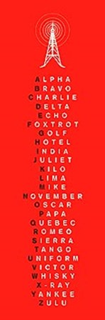 Phonetic Alphabet I by The Vintage Collection art print