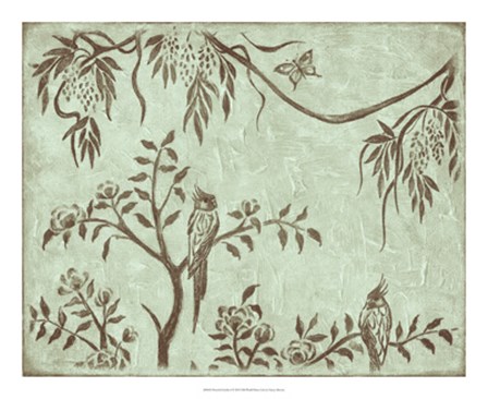 Peaceful Garden I by Nancy Slocum art print