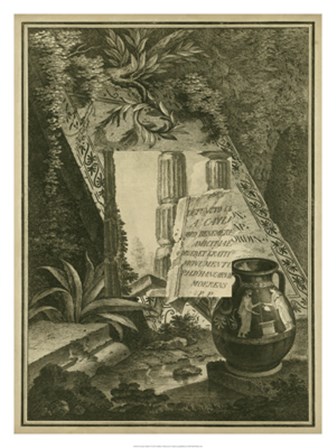 Grecian Tablet I art print