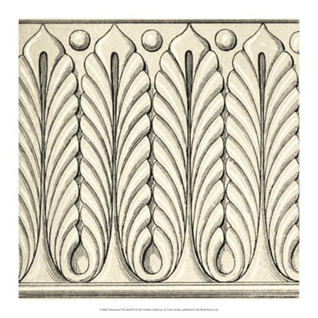 Ornamental Tile Motif IX by Vision Studio art print