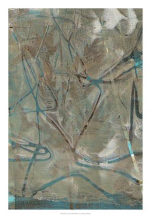 Fluid Sea I by Jennifer Goldberger art print