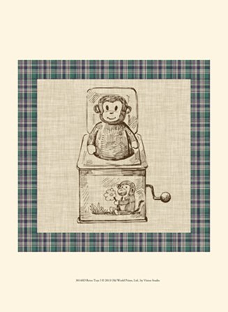 Retro Toys I by Vision Studio art print