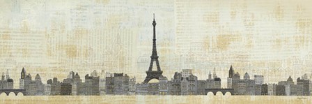 Eiffel Skyline by Avery Tillmon art print