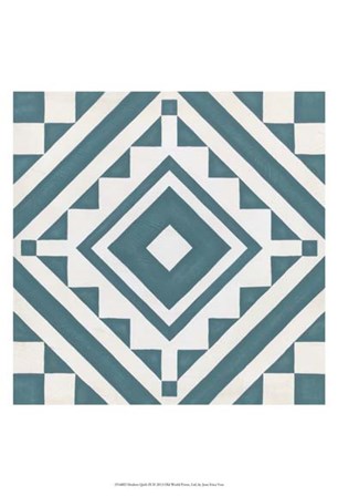 Modern Quilt IX by June Erica Vess art print