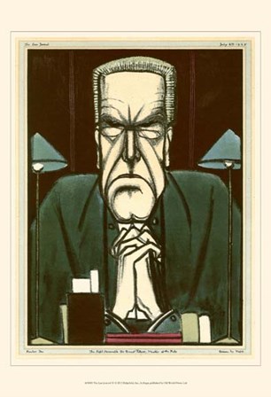The Law Journal IV by Kapp art print