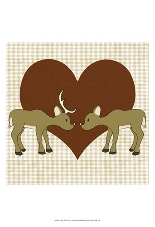 You &amp; Me I by Pam Ilosky art print
