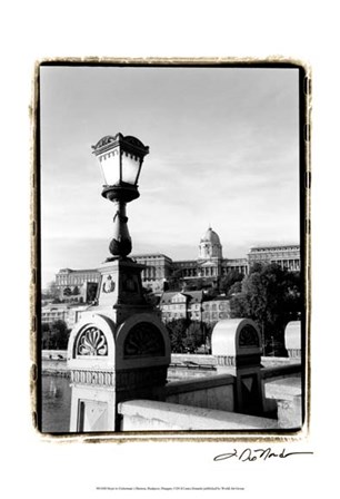 Steps to Fisherman&#39;s Bastion by Laura Denardo art print