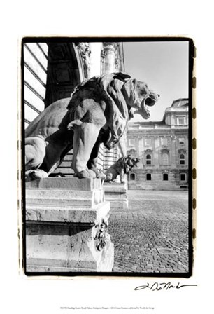 Standing Guard, Royal Palace by Laura Denardo art print