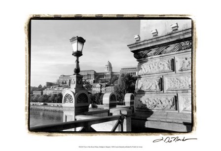 View of the Royal Palace, Budapest by Laura Denardo art print