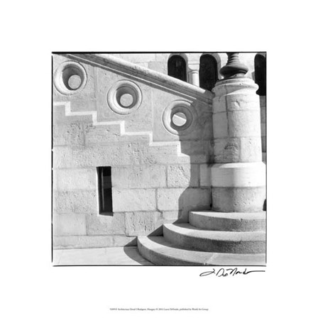 Architecture Detail I Budapest by Laura Denardo art print