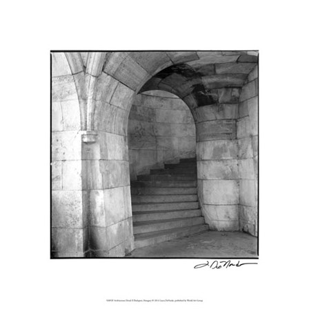 Architecture Detail II Budapest by Laura Denardo art print