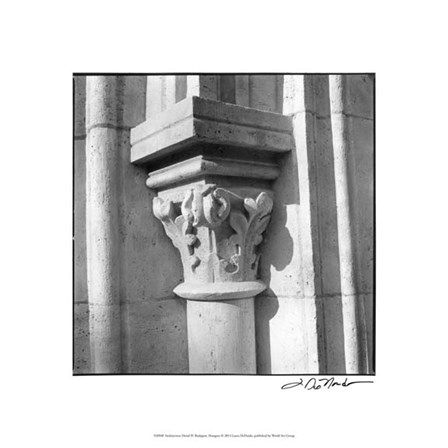 Architecture Detail IV Budapest by Laura Denardo art print