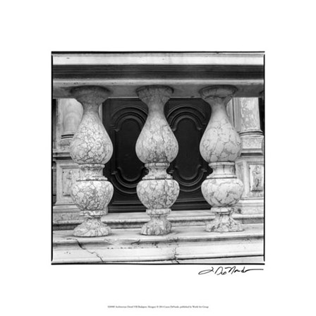 Architecture Detail VIII Budapest by Laura Denardo art print