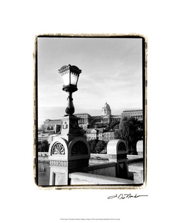 Steps to Fisherman&#39;s Bastion by Laura Denardo art print
