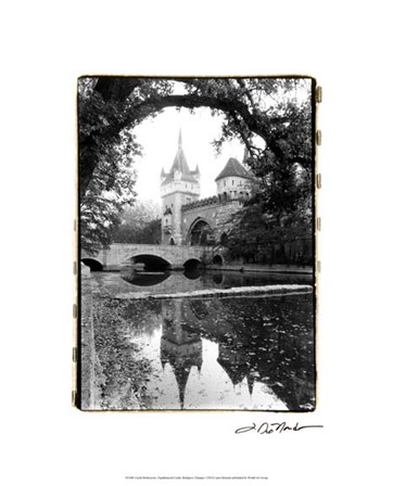 Castle Reflections, Vajdahunyad by Laura Denardo art print