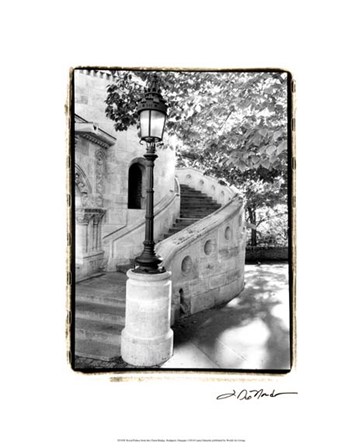 Royal Palace from the Chain Bridge by Laura Denardo art print