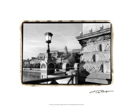 View of the Royal Palace, Budapest by Laura Denardo art print