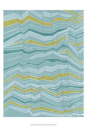 Tectonic Stripes II by Vanna Lam art print