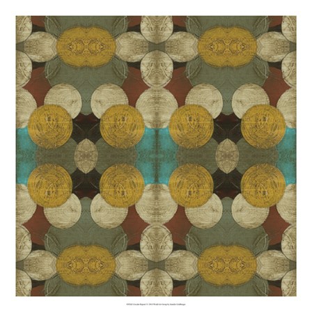 Circular Repeat I by Jennifer Goldberger art print