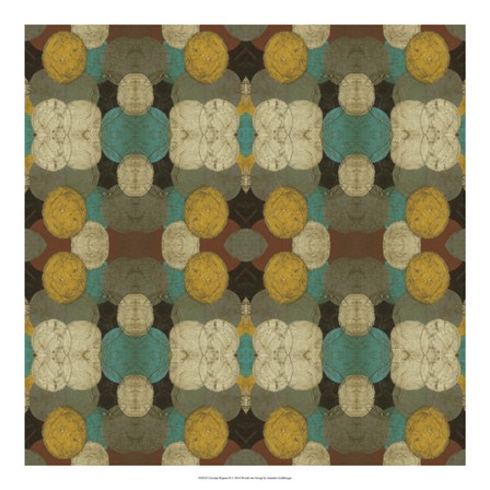 Circular Repeat II by Jennifer Goldberger art print