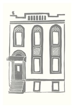 Williamsburg Building 2 (199 Maujer Street) by Live from bklyn art print