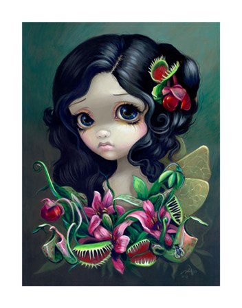 Carnivorous Bouquet Fairy by Jasmine Becket-Griffith art print