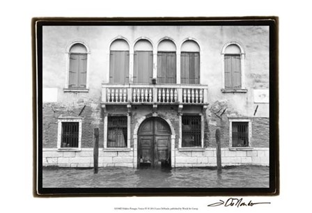 Hidden Passages, Venice IV by Laura Denardo art print